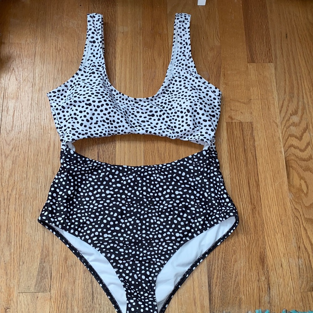 Cut Out Bathing Suit